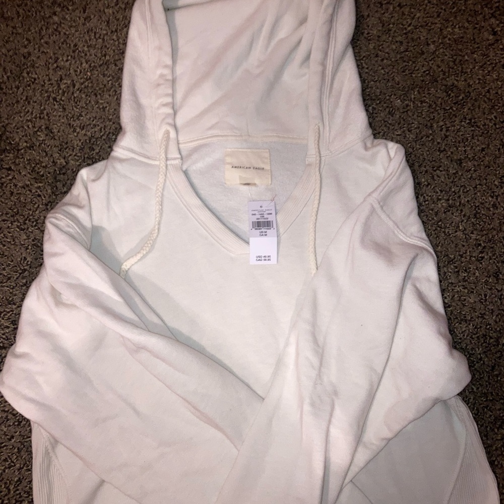 Woman’s cropped American eagle hoodie